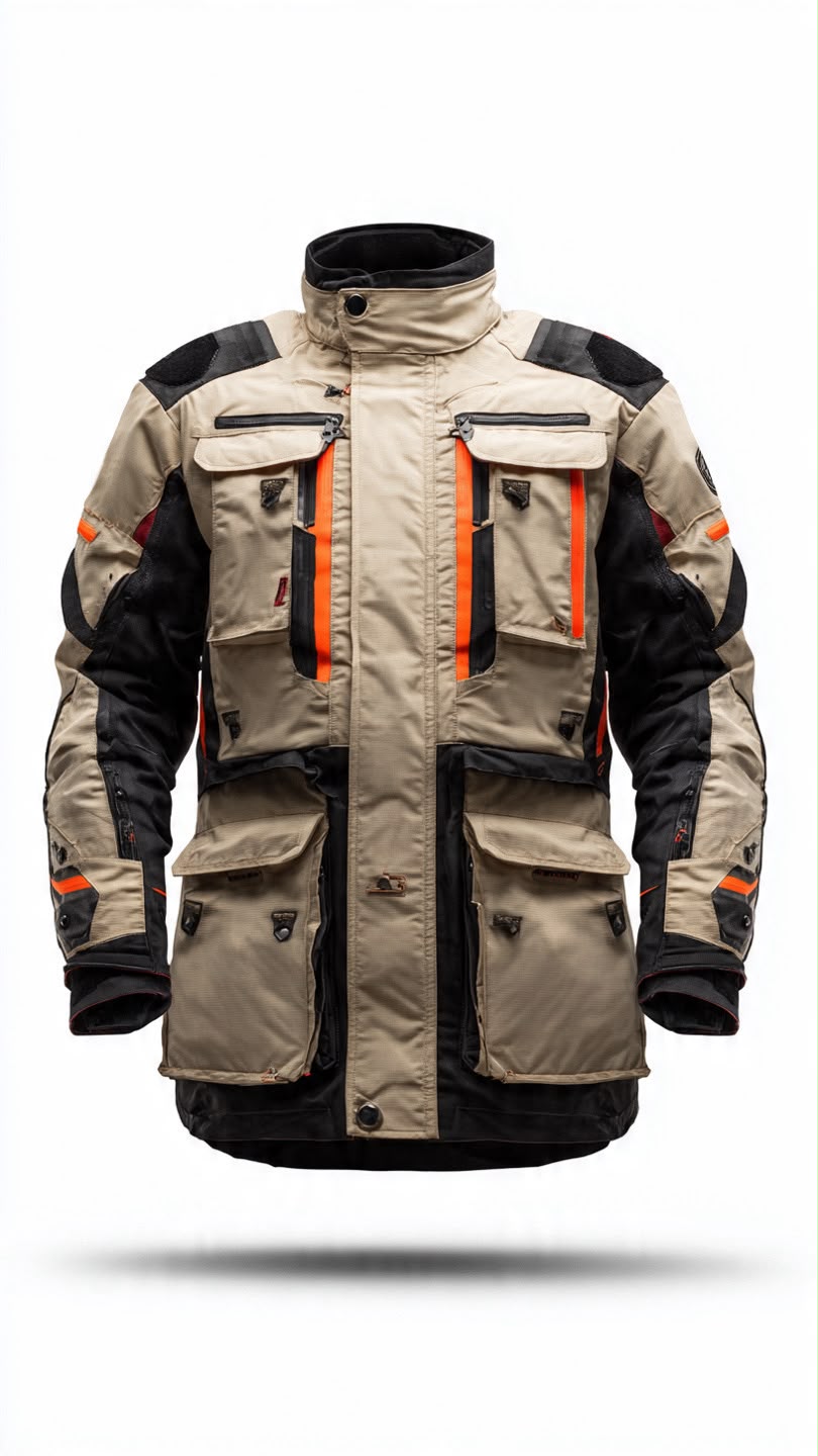 Textile Long Jacket